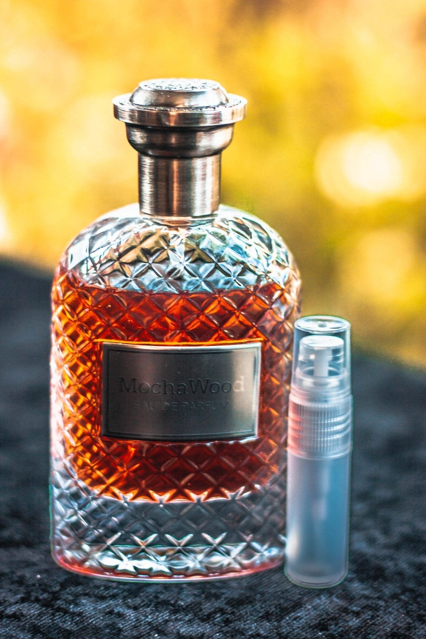 MOCHA WOOD BY FRAGRANCE WORLD 5MLS SAMPLE - Tega Scents